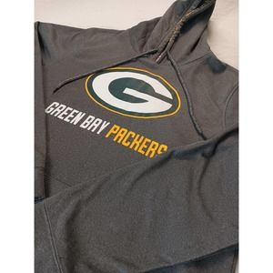 Zubaz NFL Green Bay Packers Men's Heather Grey Performance Fleece Hoodie